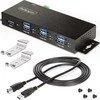 StarTech 7PT MANAGED INDUSTRIAL USB HUB/.