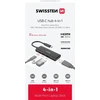 SWISSTEN USB-C HUB 4-IN-1