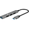 HUB USB Techly USB-A 3.2 Hub with 4 Slim