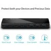 TP-LINK 7 prievadų USB 3.0 šakotuvas, darbalaukio 12 V / 2,5 A maitinimo adapteris komplekte