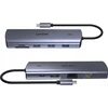 UNITEK 9 viename USB-C šakotuvas, HDMI, VGA, SD, RJ45, PD 100W