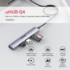 UNITEK kompaktiškas USB-A šakotuvas 3x USB 2.0 + 3.0 5GBPS