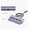 Unitek Ergonomiczny hub USB-C | 4x USB-A | 5Gbps