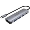 UNITEK Hub USB-C 3xUSB 3.1 Gen1 PD 100W SD Micro SD H1107C