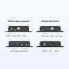 „Unitek“ USB 5 Gb/s prailginimo kabelis, 100 m per Ethernet į šakotuvą