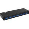 USB Adapteris - Unitek 7x USB 3.2 Gen 1 (3.1 Gen 1) Type-A