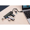 Vention USB 3.0 4 prievadų šakotuvas su USB-C ir USB 3.0 2-in-1 sąsaja ir maitinimo adapterio ventiliacija CHTBB 0.15 m