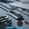 Vention USB-C 6w1 | 8K@30Hz | 100W PD | LED