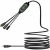 Kabelis USB VivoLink PROUSBCHDMIUSB3-7.5 USB-C HUB su USB3.0 7.5m Juodas (USB-C HUB Cable with USB3.0 &)