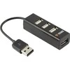 HUB USB Yenkee YHB 4001BK 4x USB-A 2.0 (45007826)