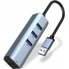 USB ŠAKOTUVAS Zenwire 1x RJ-45 + 3x USB-A 3.0 (1022000739)
