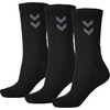 Kojinės Hummel Crew Socks Basic 3-pack juoda 022030-2001 (41-45)
