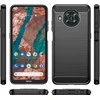Hurtel Carbon dėklas skirtas Nokia X100, juodas
