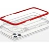 Hurtel Clear dėklas skirtas iPhone iPhone 11 Pro Max, raudonas