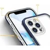 Hurtel Clear dėklas skirtas iPhone 12 Pro Max, mėlynas
