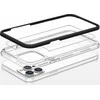 Hurtel Clear dėklas skirtas iPhone 13 Pro, juodas