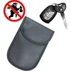 Hurtel Apsaugos nuo vagystės automobilio raktelių dėklas blokuoja radijo bangas Keyless Faraday Box dangtelis Faraday narvas 14 cm su 10 cm juodu