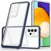 Hurtel Clear dėklas skirtas Samsung Galaxy A73, mėlynas