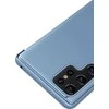 Hurtel Dėklas užvalkalas Samsung S24+ su su atvartu Clear View Case mėlyna