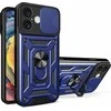 Hurtel Hybrid Armor Camshield Apple iPhone 16 Camera Cover and Stand – dėklas teleofnui mėlynos spalvos