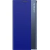 Hurtel Dėklas dėklas Samsung S24+ su magnetiniu atvartu New Sleep View Case mėlyna