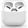 Hurtel „AirPods Pro“ dėklas, silikoninis minkštas ausinių dangtelis, baltas (C dėklas)
