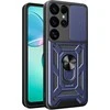 Hurtel Hybrid Armor Camshield Samsung Galaxy S25 Ultra – dėklas telefonui mėlynos spalvos