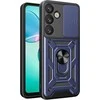 Hurtel Hybrid Armor Camshield Samsung Galaxy S25 Plus – dėklas telefonui mėlynos spalvos