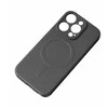 Hurtel Samsung Galaxy S25 Edge Silikoninis dėklas su MagSafe - juodos spalvos