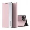 Hurtel Sleep dėklas Pro skirtas Apple iPhone 16e su flap and stand – rožinės spalvos