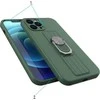 Hurtel Ring silikoninis dėklas skirtas Samsung Galaxy S22 Ultra, mėlynas