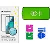 Hurtel Full Cover Flexi Nano Glass plėvelė Apsauginis stiklas with Moto G60s Frame
