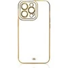 Hurtel Fashion dėklas skirtas Xiaomi Redmi Note 11 Pro, auksinis/baltas
