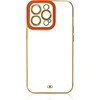 Hurtel Fashion dėklas skirtas Apple iPhone 12, auksinis/raudonas