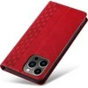 Hurtel Magnet Strap dėklas iPhone 14 Plus – raudonas