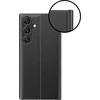 Hurtel Dėklas dangtelis su atvartu ir stovu Xiaomi Redmi Note 12 5G / Poco X5 5G New Sleep Case juoda