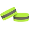 Hurtel Reflective dviračio apyrankė bėgiojimui velcro 4cm geltona