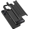 Hurtel Apple iPhone 15 Pro Hybrid Armor – dėklas telefonui juodos spalvos