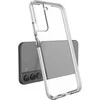 Hurtel Spring dėklas su spalvotu rėmeliu skirtas Samsung Galaxy S22 + (S22 Plus), šviesiai rožinis