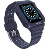 Išmaniojo laikrodžio Apple SE/7 silikoninis Hurtel dirželis, Mėlynos spalvos, 38/40/41 mm