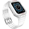 Išmaniojo laikrodžio Apple SE/7 silikoninis Hurtel dirželis, Baltos spalvos, 42/44/45 mm
