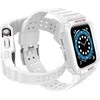 Išmaniojo laikrodžio Apple SE/7 silikoninis Hurtel dirželis, Baltos spalvos, 38/40/41 mm