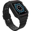 Išmaniojo laikrodžio Apple SE/7 silikoninis Hurtel dirželis, Juodos spalvos, 38/40/41 mm