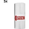 Hurtel HURC10N5 Rolls for Thermal Spausdintuvas with Camera HURC10 – baltos spalvos (5 vnt.)