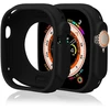 Hurtel Silicone Watch dėklas skirtas Apple Watch 42 mm (Series 1/2/3) – juodos spalvos