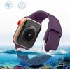 Hurtel silikoninis dirželis Apple Watch 2-9/SE 38/40/41mm silikoninis dirželis APS raudonas