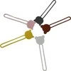 Hurtel Silicone cable reel - juodas
