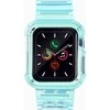 Dėklas Hurtel Apyrankė su laikrodžio apsauga Apple Watch 6 40mm / Watch 5 40mm / Watch 4 40mm / Watch SE 40mm mėlynos spalvos