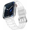 Hurtel Apyrankė Triple Protection Apple Watch SE, 9, 8, 7, 6, 5, 4, 3, 2, 1 (41, 40, 38 mm) skaidri