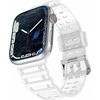 Hurtel Apyrankė Triple Protection Apple Watch SE, 9, 8, 7, 6, 5, 4, 3, 2, 1 (41, 40, 38 mm) skaidri